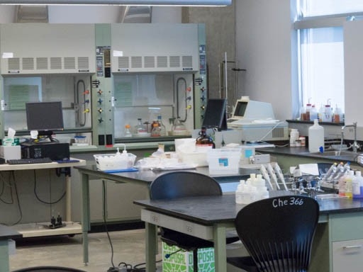 NKU Chemistry laboratory and classroom