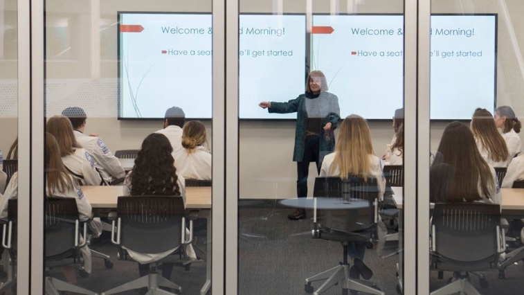 A view of an NKU classroom