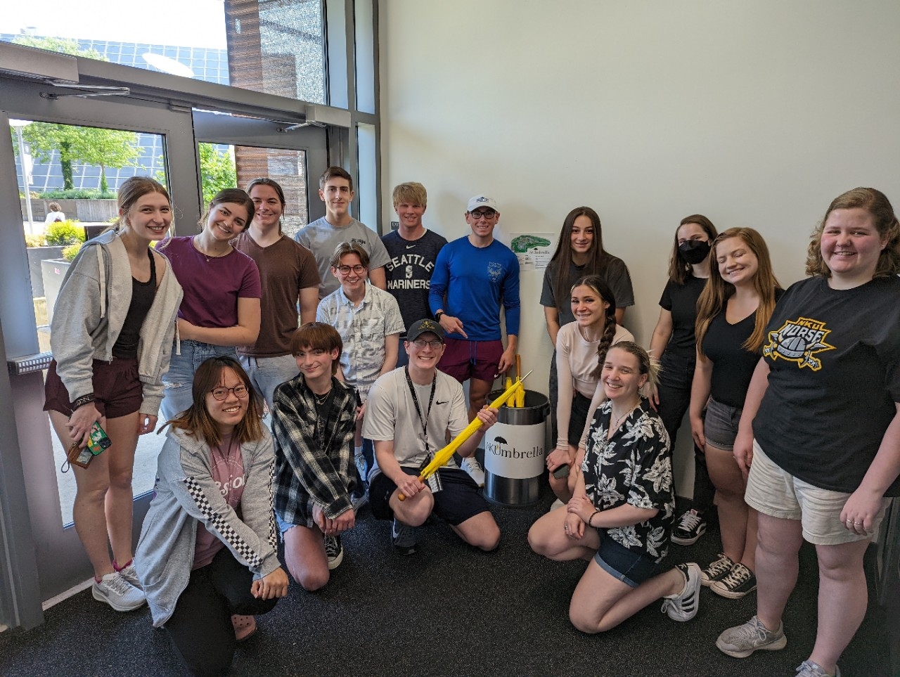 honors students in HIC