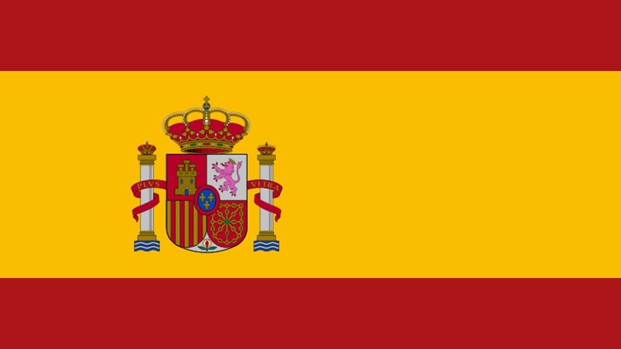 The Spanish flag